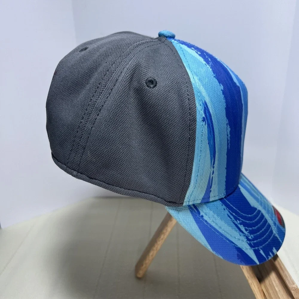 Sonic The Hedgehog Hat YOUTH Cap Blue SEGA BOOM Watercolor All Over Dye Snapback